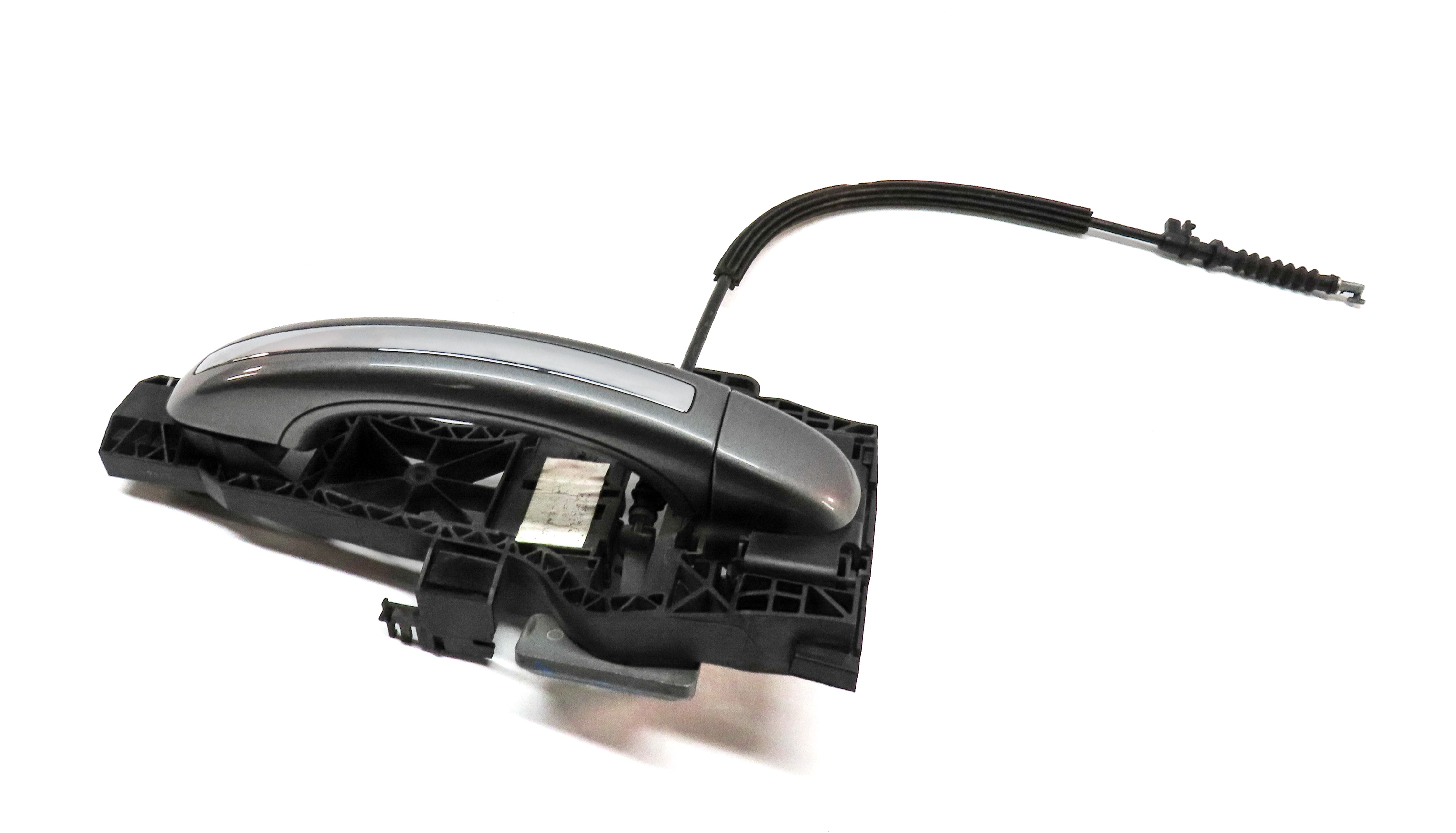 2007-2015 AUDI Q7 (4L) REAR RIGHT (PASSENGER SIDE) EXTERIOR DOOR HANDLE (Grey) — exact item pictured